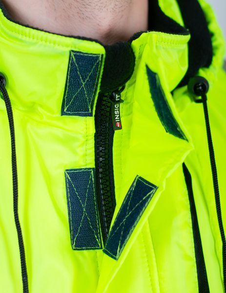 Куртка утеплена сигнальна INSIGHT WINTER FLASH жовта hi-viz/темно-синя, M H4 C20427/XXXLH4 фото