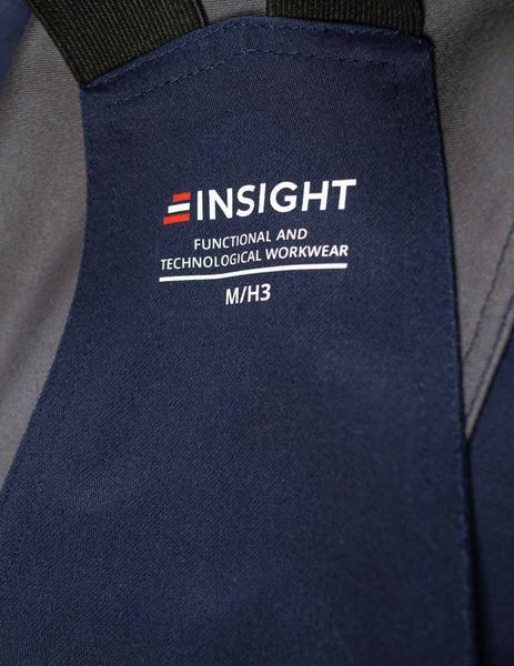 Штани зварювальника INSIGHT SPARK т-синій/сірий, S H3 C30236/XXXLH4 фото