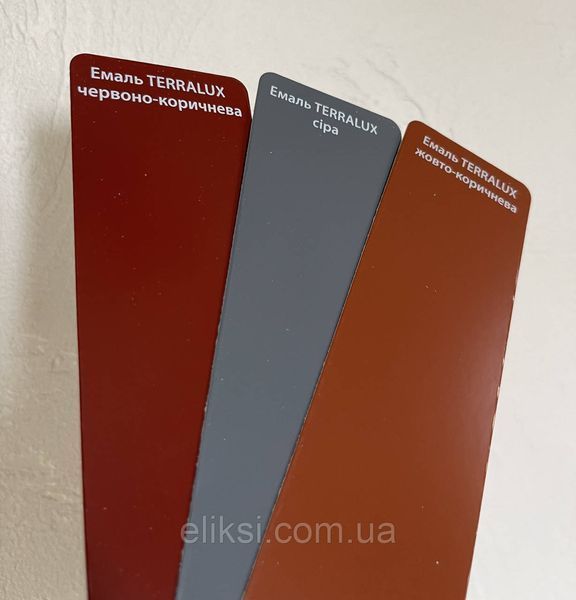 Емаль для підлоги Kompozit TERRALUX Жовто-коричнева 2,8 кг 4823044500444 фото