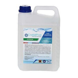 Рідкий флокулянт (коагулянт) від каламутності у воді Crystal Pool Floc Ultra Liquid 5 л 05101 фото