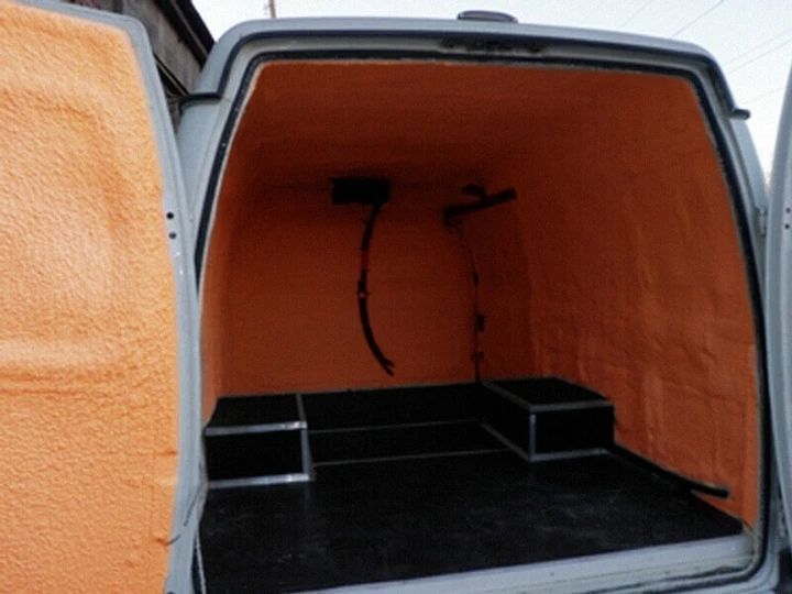 Напилюваний поліуретановий утеплювач Polynor (Полінор) комплект №10 з насадками для стелі 10Polynor фото