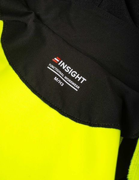 Куртка сигнальна INSIGHT AMUN 2.0 жовтий/чорний, XL H3 С20125/XXXLH4 фото