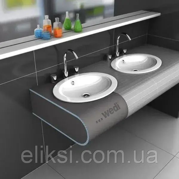 Теплоізоляційна панель WEDI 2500/600/30 мм 01143 фото