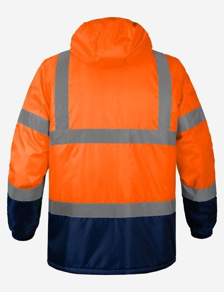 Куртка утеплена сигнальна INSIGHT WINTER FLASH помаранчева hi-viz/темно-синя, L H4 C20424/XXXLH4 фото