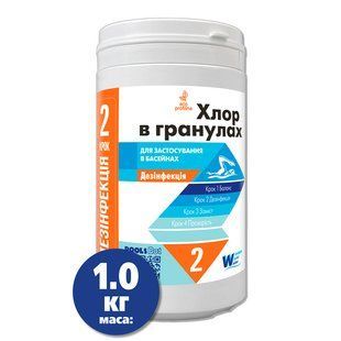 Шок-хлор для басейну в гранулах Water World Window 1 кг 0802401_021 фото