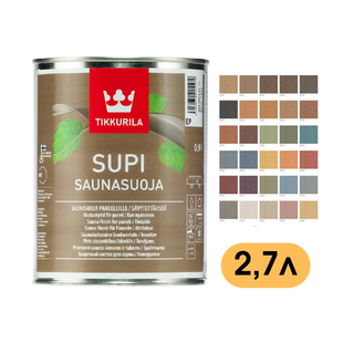 Захисний засіб Tikkurila Supi Saunasuoja (Тиккуріла Супі Саунасуоя) 2,7 л 86864040110 фото