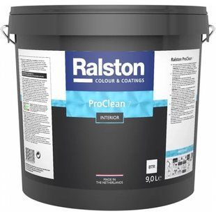 Матова фарба для стін Ralston Pro Clean 7 BTR, 9 л 000060 фото