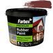 Фарба гумова універсальна Farbex Rubber Paint 6 кг, червоно-коричнева 000068 фото 1