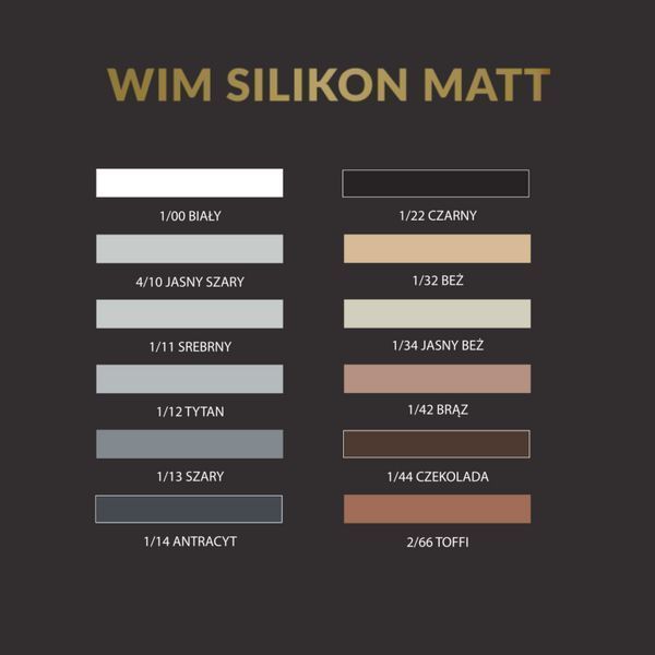 Герметик силіконовий WIM MATT 1/13 сірий 2521368283 фото