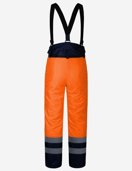 Штани утеплені сигнальні INSIGHT WINTER FLASH помаранчеві hi-viz/темно-сині, XL H3 C20524/XXXLH4 фото