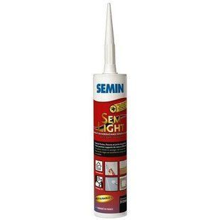 Надлегка безусадкова шпаклівка для закладення тріщин SEMIN SEM LIGHT 310 мл 000002 фото