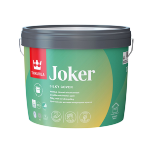 Фарба інтер'єрна антиалергенна Tikkurila JOKER база А 2.7л 87860010160 фото