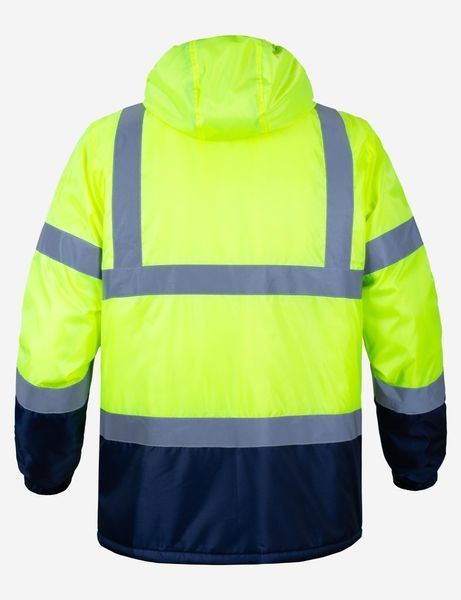 Куртка утеплена сигнальна INSIGHT WINTER FLASH жовта hi-viz/темно-синя, XL H4 C20427/XXXLH4 фото