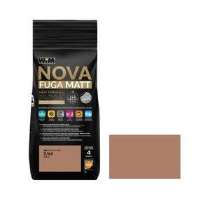 Затирка для швов WIM NOVA FUGA MATT ФУГА Тоффі 2/66 2 кг MATT1/00 фото