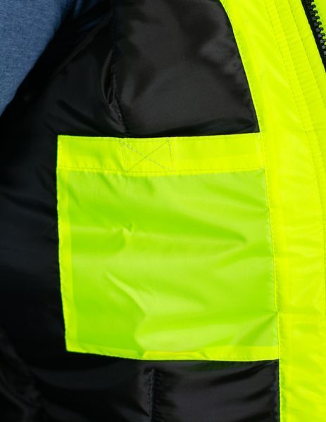 Куртка утеплена сигнальна INSIGHT WINTER FLASH жовта hi-viz/темно-синя, M H3 C20427/XXXLH4 фото